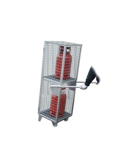 Armários para materiais perigosos--Tanque de cilindro de gás, galvanizado a quente
