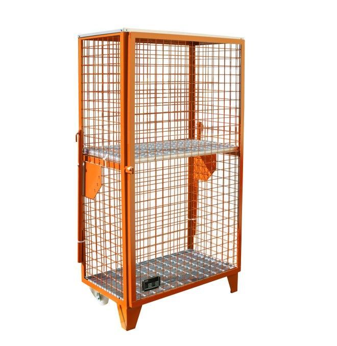Armadi per materiali pericolosi--Gas serbatoio, dipinto, giallo arancio