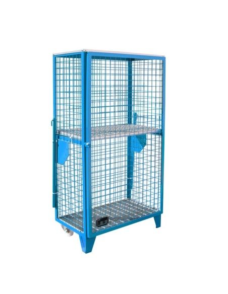 Armadi per materiali pericolosi--Gas serbatoio, dipinto, azzurro