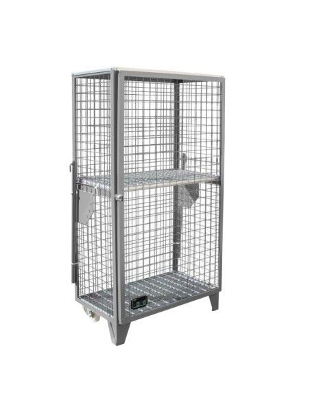 Armoires pour matières dangereuses--Cylindres à gaz, peints, gris souris