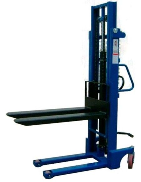 Gerbeurs Manuels--Gerbeur manuel 1000kg à 2500mm avec fourches réglables