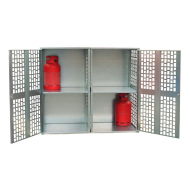 Hazardous material cabinets--Gas tank, galvanized