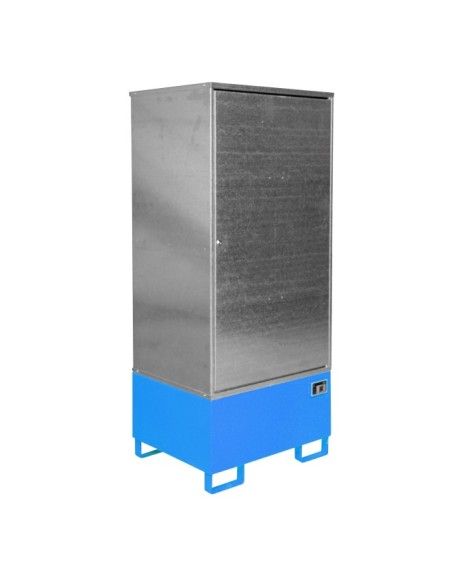 Armoires pour matières dangereuses--Armoire pour matériaux dangereux, peints, bleu clair