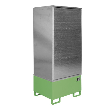 Armoires pour matières dangereuses--Armoire pour matériaux dangereux, peints, vert