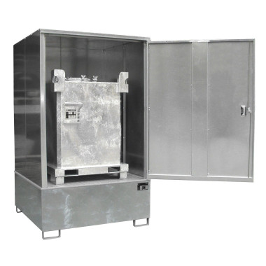 Armario para materiales peligrosos, galvanizado en caliente