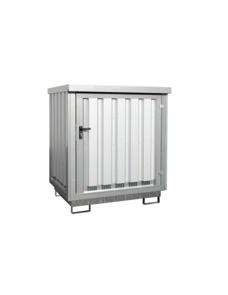 Armoires pour matières dangereuses--Réservoir de bouteille de gaz, galvanisé