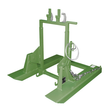 Attrezzi Speciali-- Vola ruotata, dipinta, verde