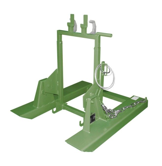 Attrezzi Speciali-- Vola ruotata, dipinta, verde