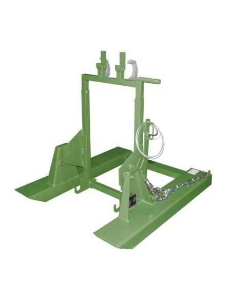 Attrezzi Speciali-- Vola ruotata, dipinta, verde