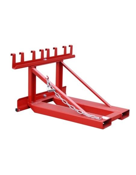Attrezzi Speciali--Wheelie Bin Jack, dipinto, rosso fuoco