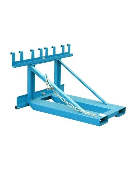 Outils Spéciaux--Wheelie Bin Jack, peint, bleu clair