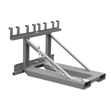 Special Attachments--Wheelie Bin Jack, painted, gray mouse