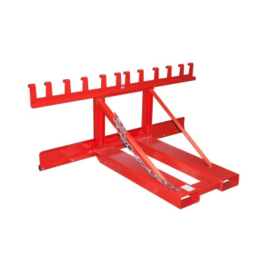 Outils Spéciaux--Wheelie Bin Jack, peint, feu rouge