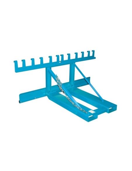 Wheelie Bin Jack, pintado, Azul claro