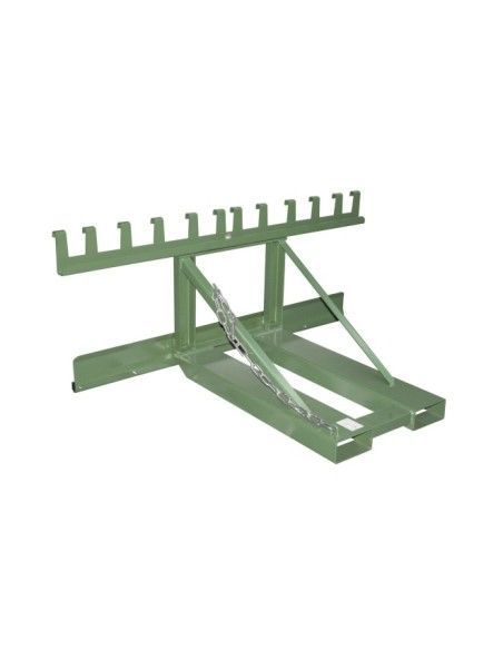 Outils Spéciaux--Wheelie Bin Jack, peint, vert