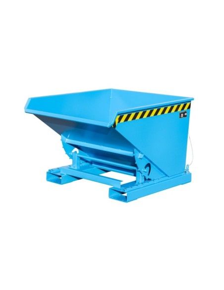 Bacs Basculants--Conteneur tilting, peint, bleu clair