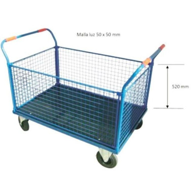 Rolling Platforms-Mesh-platform 1000x720mm up to 500kg 2