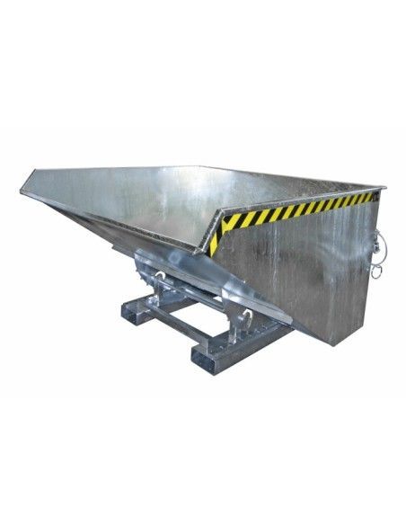 Recipiente Inclinável--Recipiente tilagem, galvanizado a quente