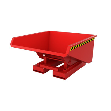 Tilting Container--Container tilting, painted, Red fire 2