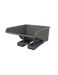 Kippbehälter--Container kippen, lackiert, graue maus 2