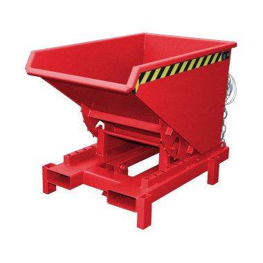 Contenitore Ribaltabile-Heavy Duty, dipinto, fuoco rosso