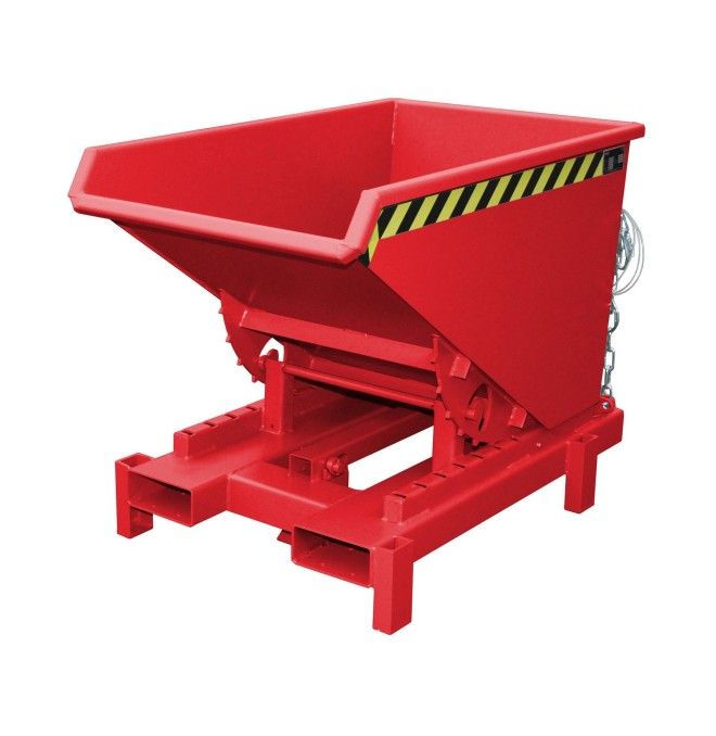 Bacs Basculants-Heavy Duty, peint, feu rouge