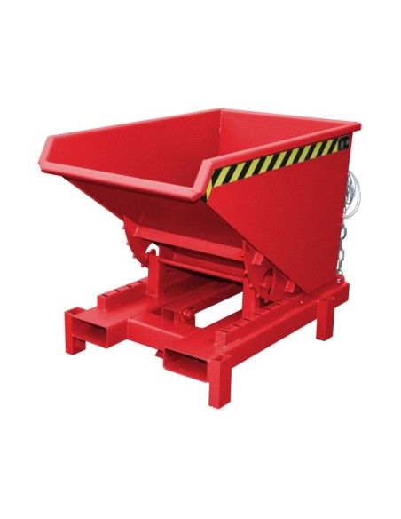 Tilting Container-Heavy Duty, painted, Red fire