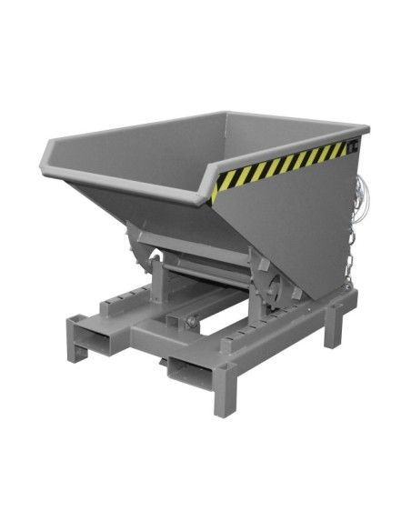 Tilting Container-Heavy Duty, painted, gray mouse
