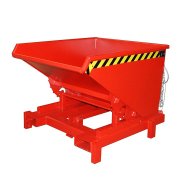 Contenitore Ribaltabile-Heavy Duty, dipinto, fuoco rosso