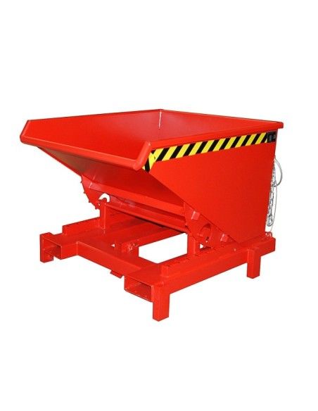 Tilting Container-Heavy Duty, painted, Red fire