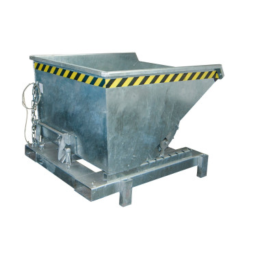 Tilting Container-- Heavy-duty flyer, hot galvanized