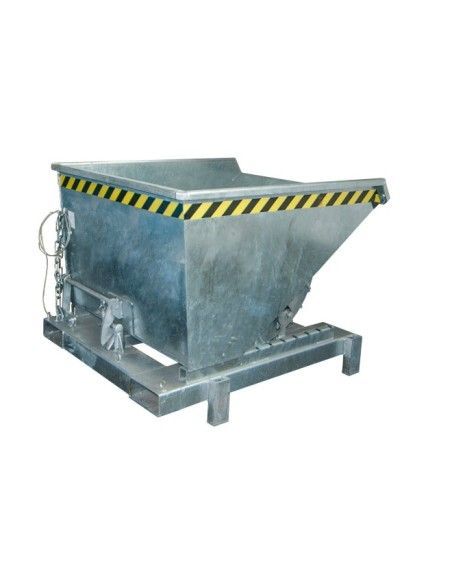 Tilting Container-- Heavy-duty flyer, hot galvanized
