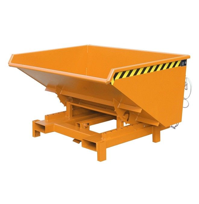 Kippbehälter-- Heavy Duty, lackiert, Orange Gelb