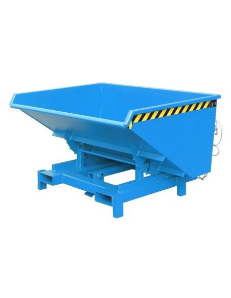 Tilting Container-Heavy Duty, painted, light blue