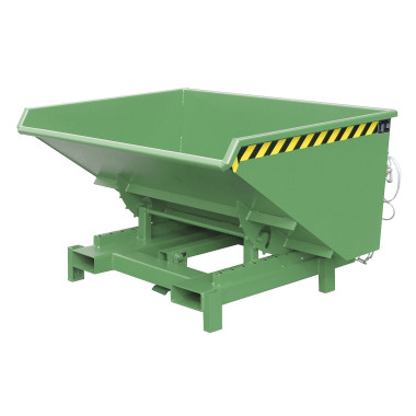 Tilting Container-Heavy Duty, painted, green Reseda