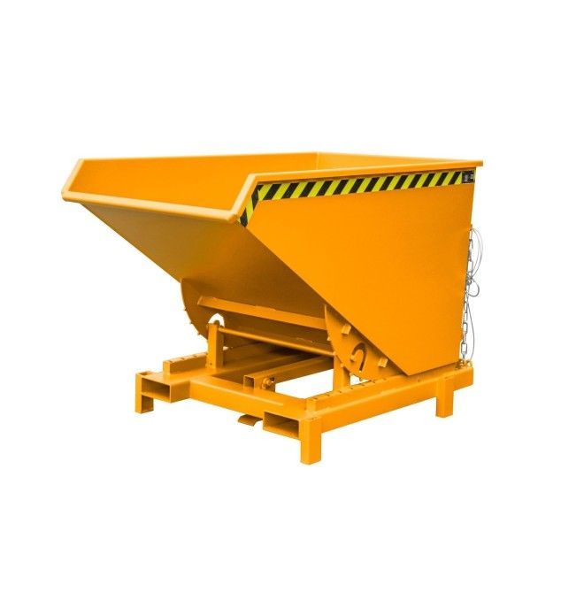 Contenitore Ribaltabile-- Heavy Duty, dipinto, arancione giallo