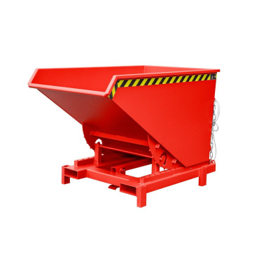 Contenitore Ribaltabile-Heavy Duty, dipinto, fuoco rosso