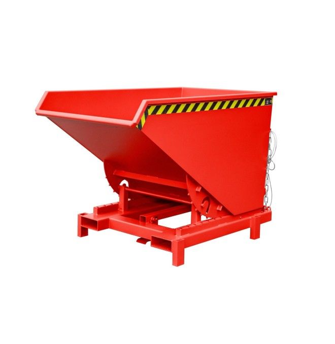 Bacs Basculants-Heavy Duty, peint, feu rouge