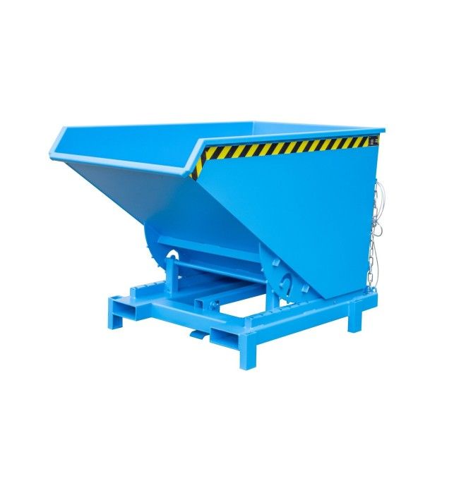 Recipiente Inclinável-- Caminhão basculante resistente, pintado, azul claro