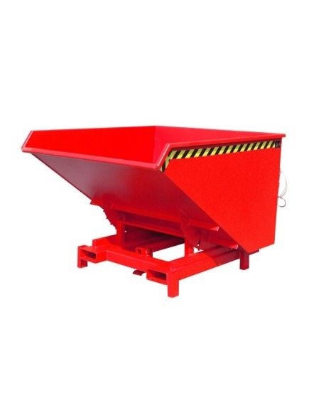 Bacs Basculants-Heavy Duty, peint, feu rouge
