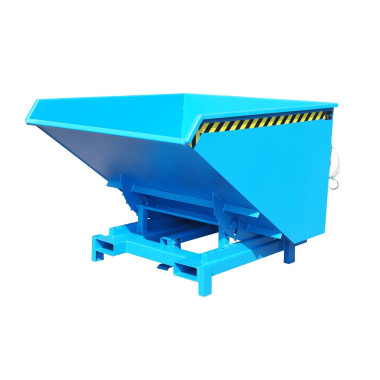 Tilting Container-Heavy Duty, painted, light blue