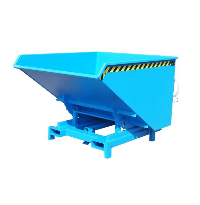 Recipiente Inclinável-- Caminhão basculante resistente, pintado, azul claro