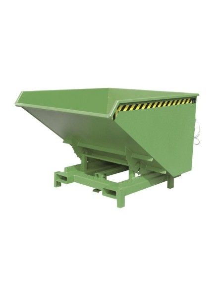 Tilting Container-Heavy Duty, painted, green Reseda