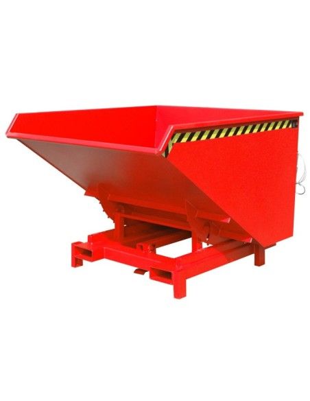 Tilting Container-Heavy Duty, painted, Red fire