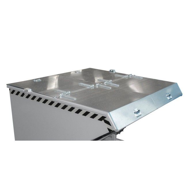 Tilting Container-Heavy Duty, painted, light blue