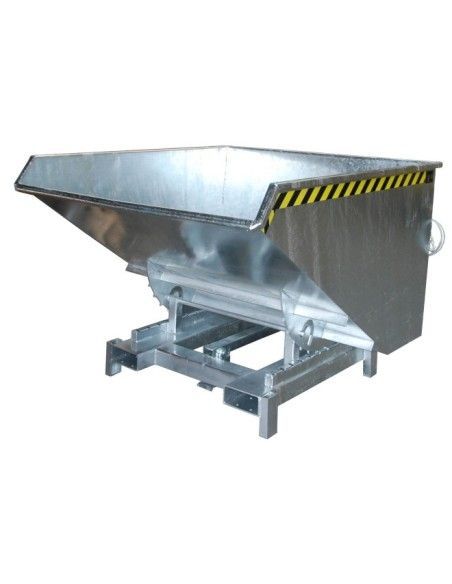 Tilting Container-- Heavy-duty flyer, hot galvanized