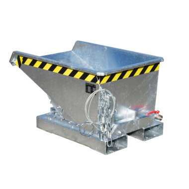 Mini contenedor de virutas, galvanizado en caliente