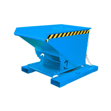 Bacs Basculants--Conteneur tilting, peint, bleu clair