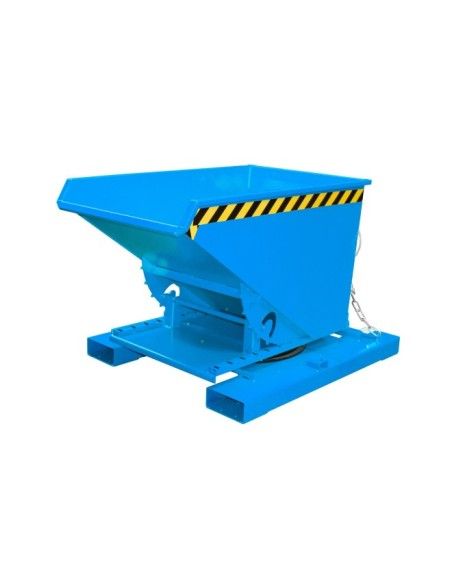 Bacs Basculants--Conteneur tilting, peint, bleu clair