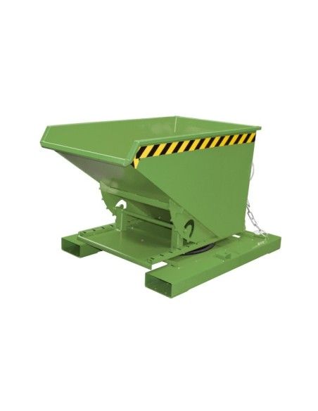 Contenitore Ribaltabile--Contenitore Basculante, dipinto, verde